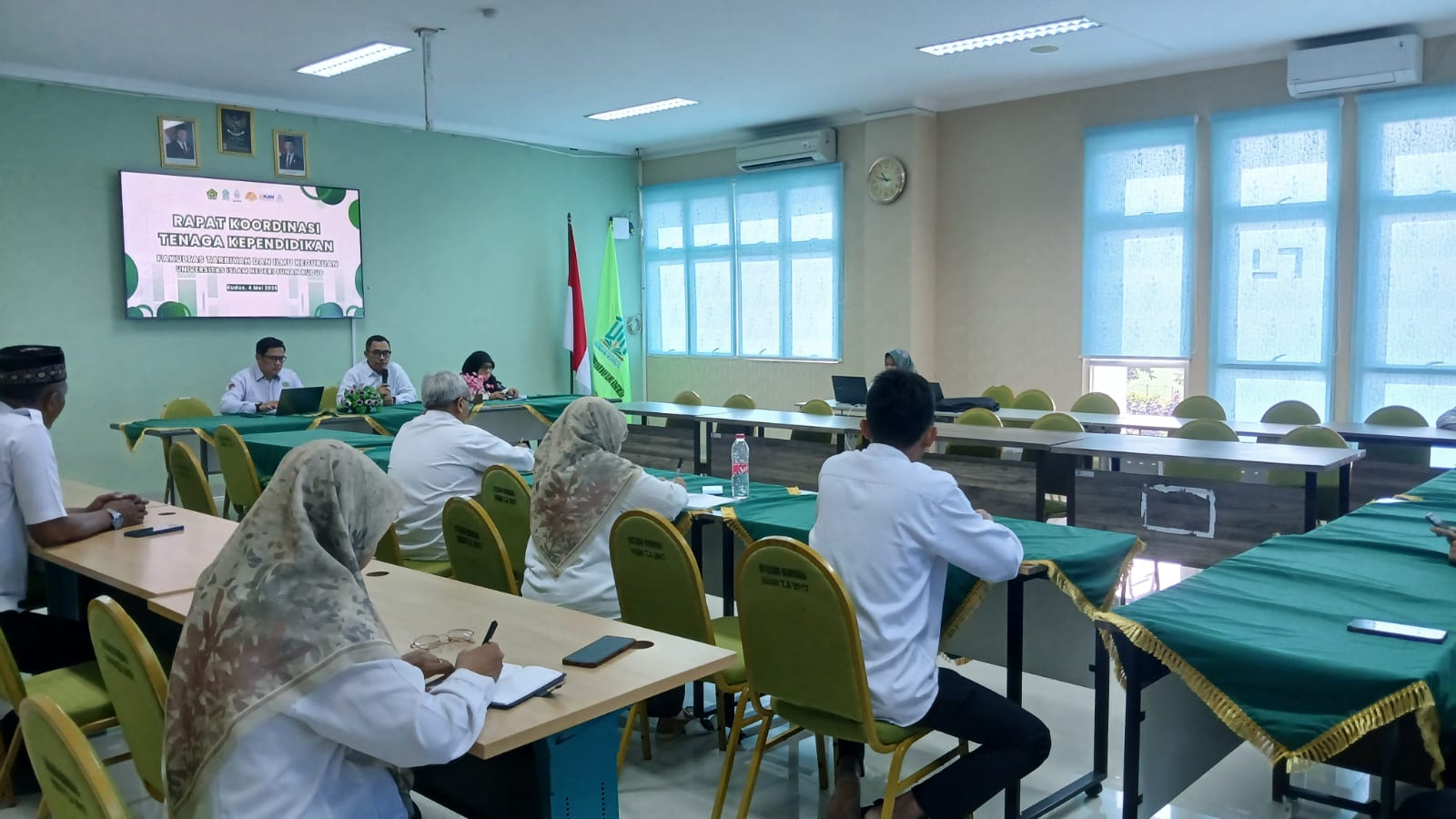 Rakor Tenaga Kependidikan dan Sosialisasi  ZI/WBK FTIK