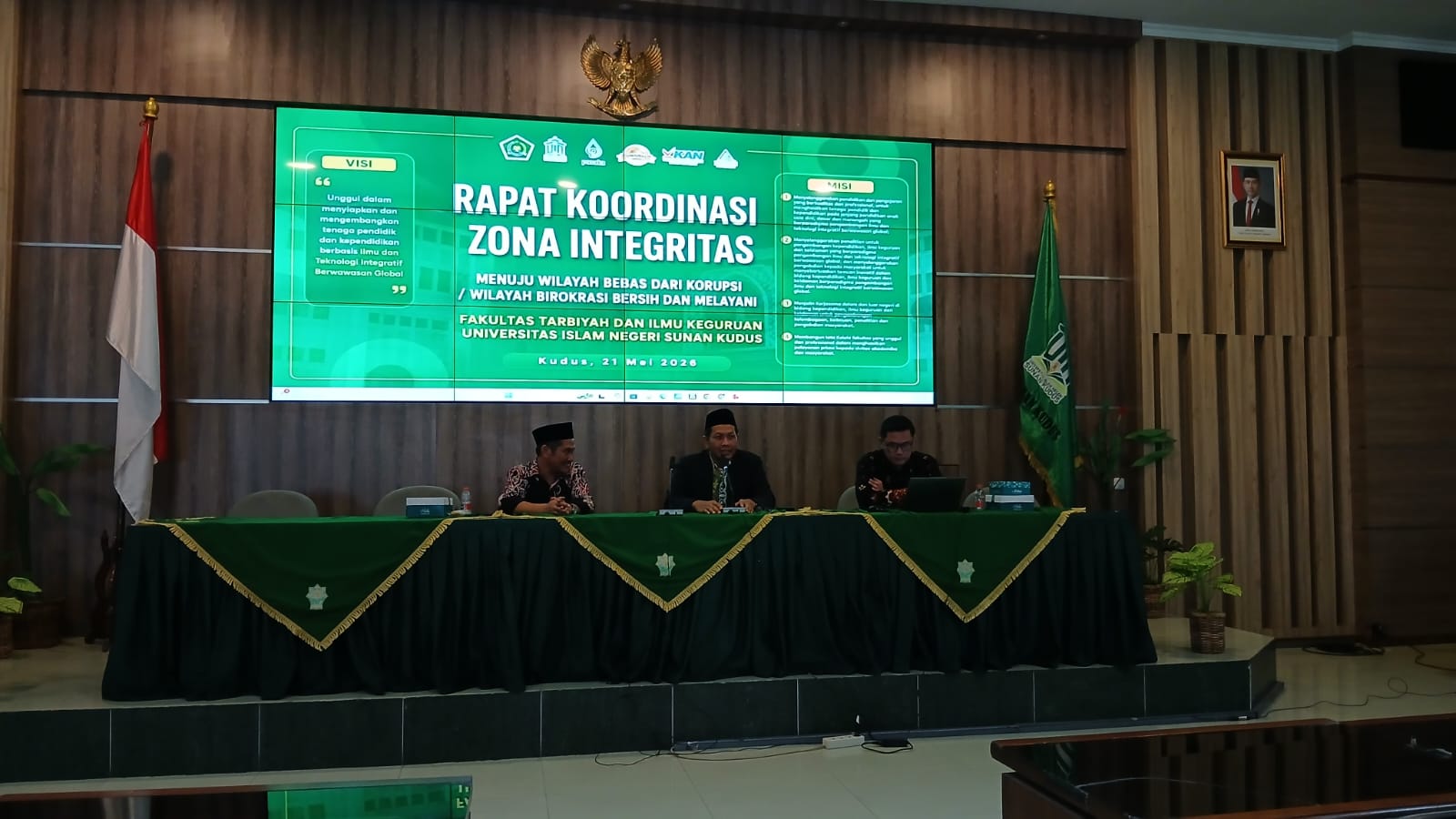 Rakor dan Sosialisasi ZI